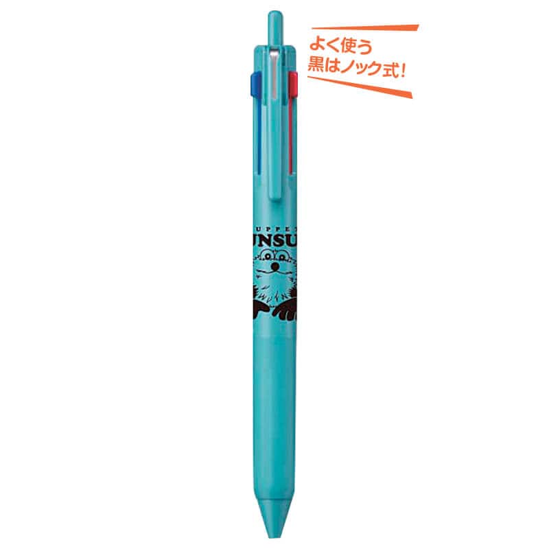 ＜パペットスンスン＞迷わず黒が使える！ジェットストリームキャラクター3色ボールペン