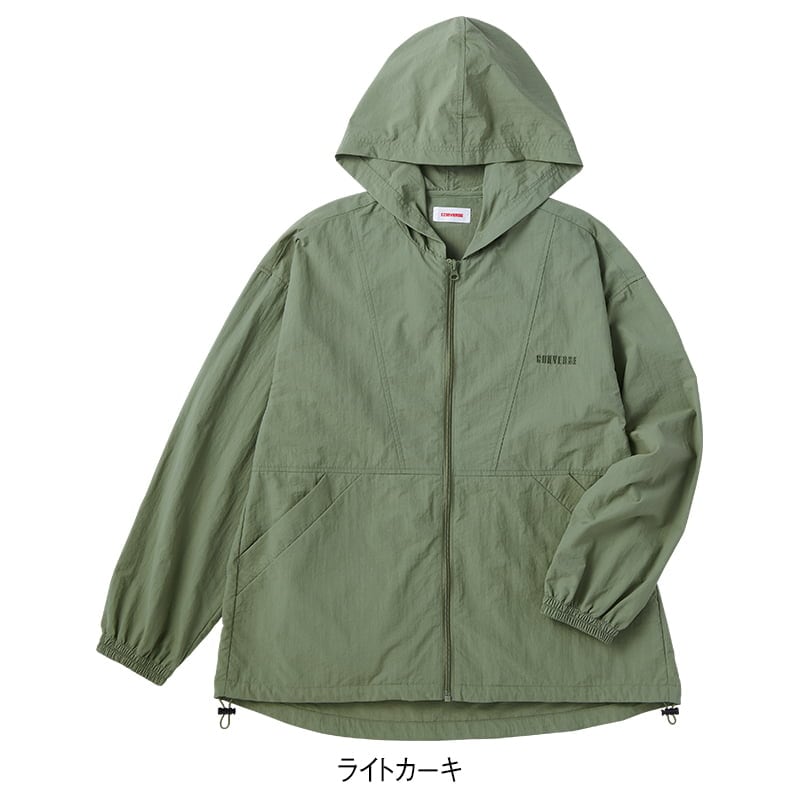 ＜CONVERSE＞ナイロンワッシャールーズフードマンパー