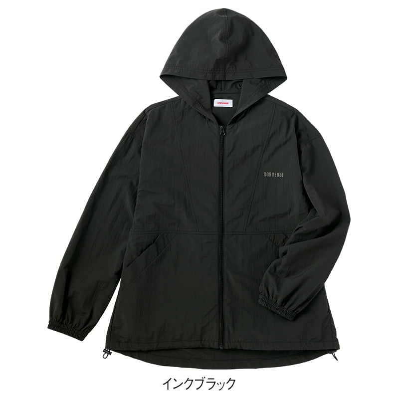 ＜CONVERSE＞ナイロンワッシャールーズフードマンパー