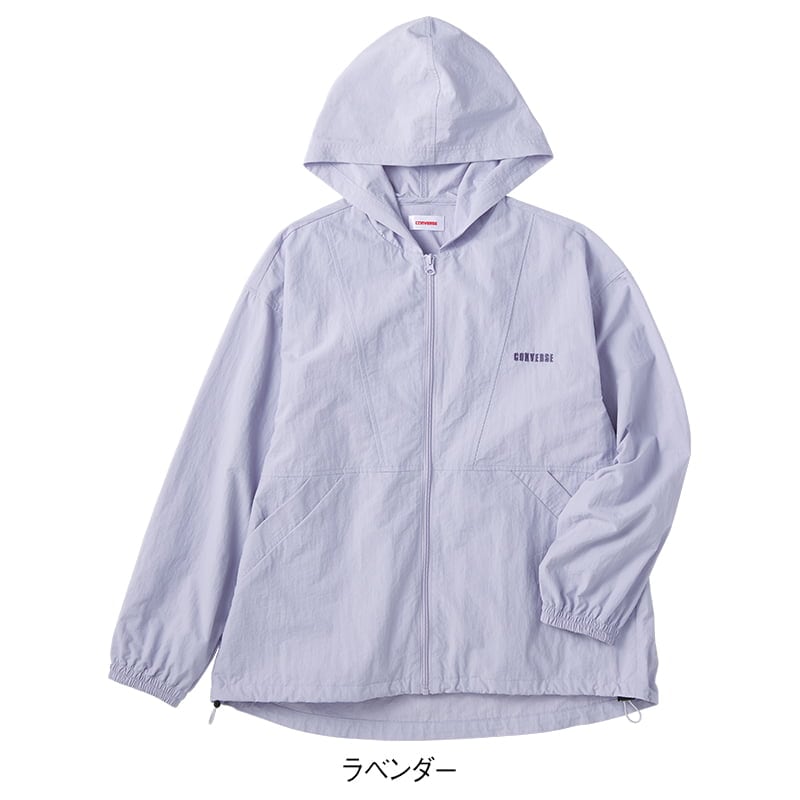 ＜CONVERSE＞ナイロンワッシャールーズフードマンパー