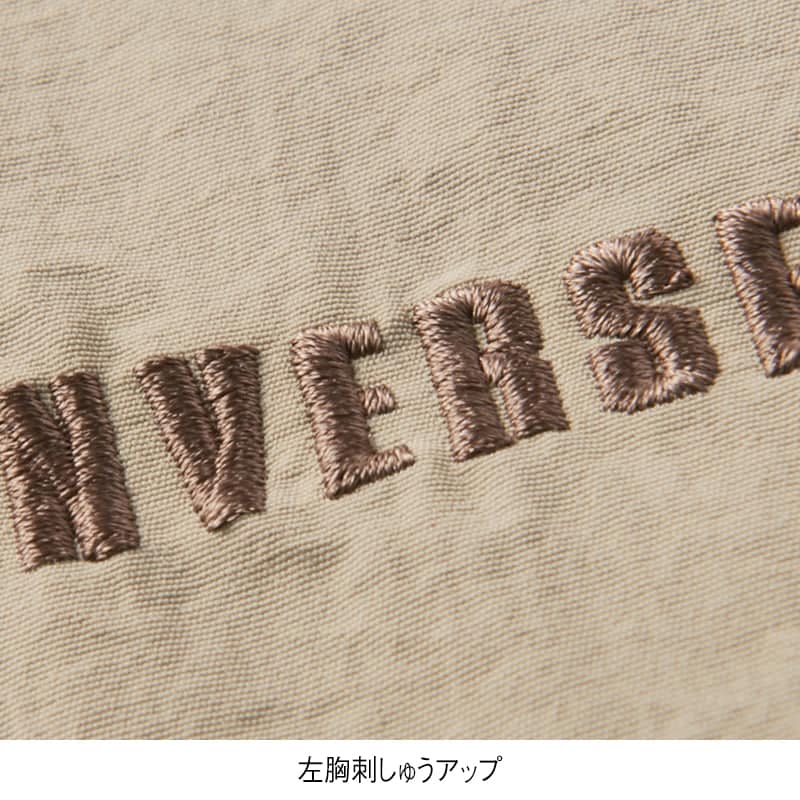 ＜CONVERSE＞ナイロンワッシャールーズフードマンパー