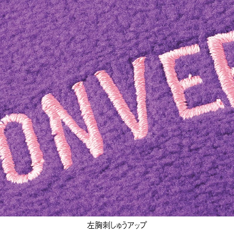 <CONVERSE>ボアフリースボンディングジャケット