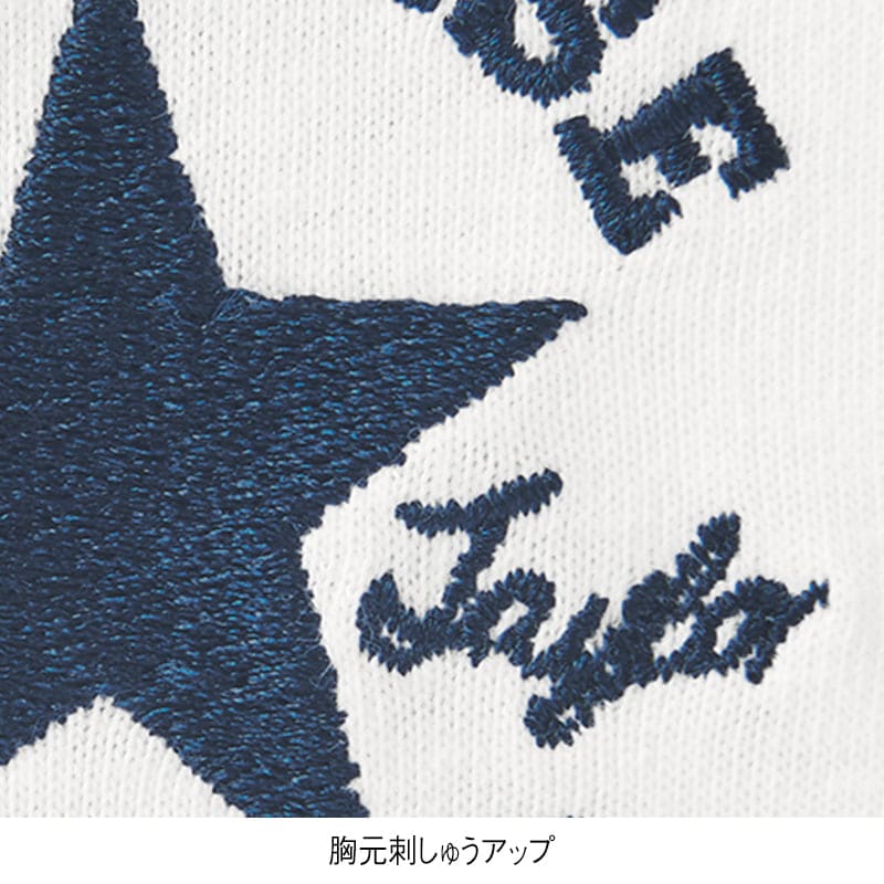 ＜CONVERSE＞ルーズシルエット天竺ロングTシャツ