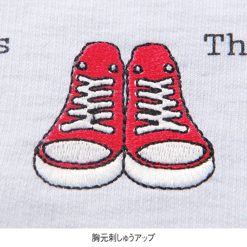 ＜CONVERSE＞ミニ裏毛裾ラウンドスウェット