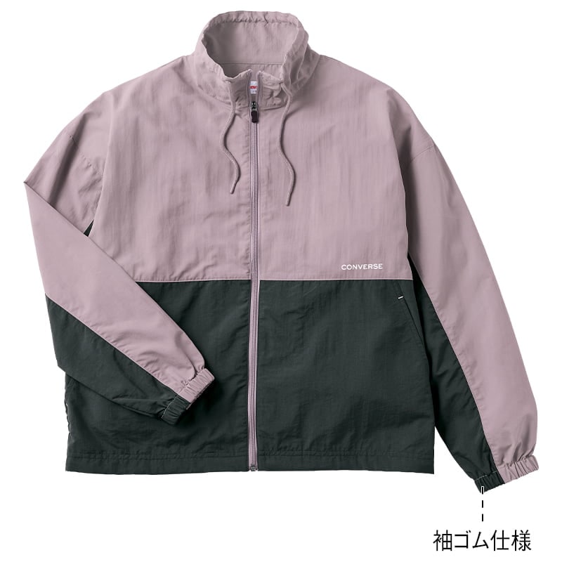 ＜CONVERSE＞ナイロンタスラン配色スタンドジャケット