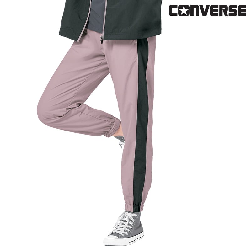 ＜CONVERSE＞ナイロンタスランサイド配色ジョガーパンツ