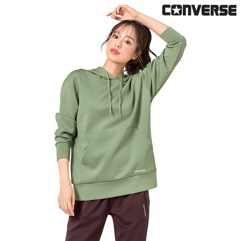 ＜CONVERSE＞テックダンボールプルパーカー