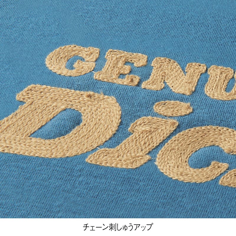＜GENUINE Dickies＞裏起毛袖フリルラグラントレーナー