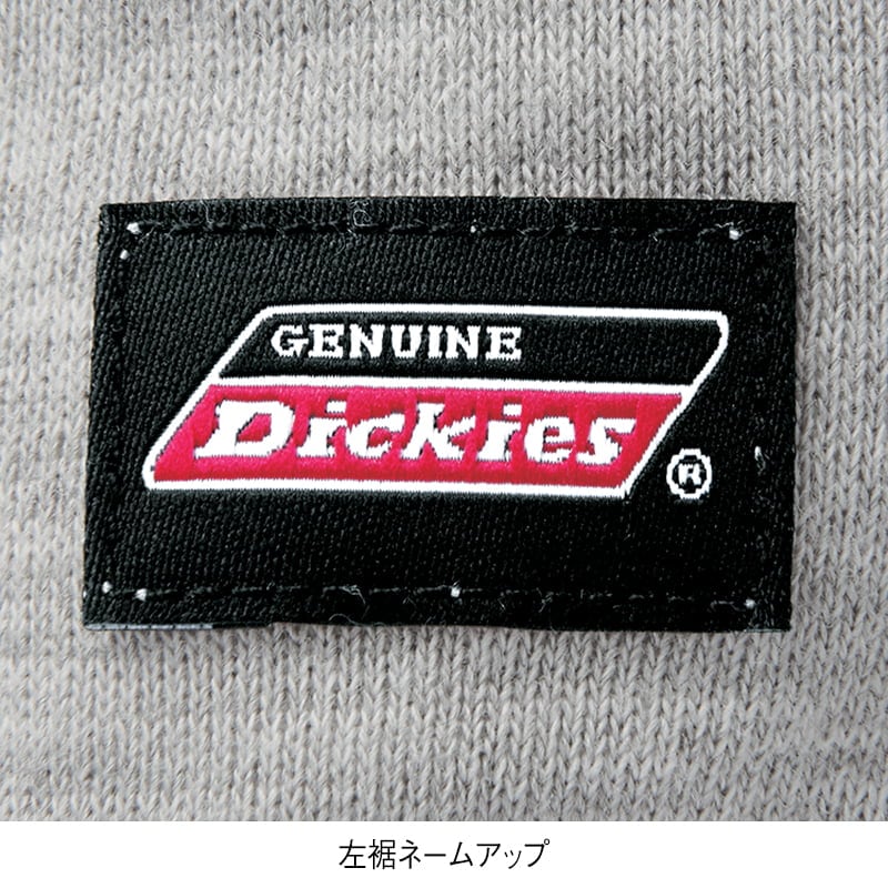 ＜GENUINE Dickies＞裏毛袖刺繍ラグラントレーナー