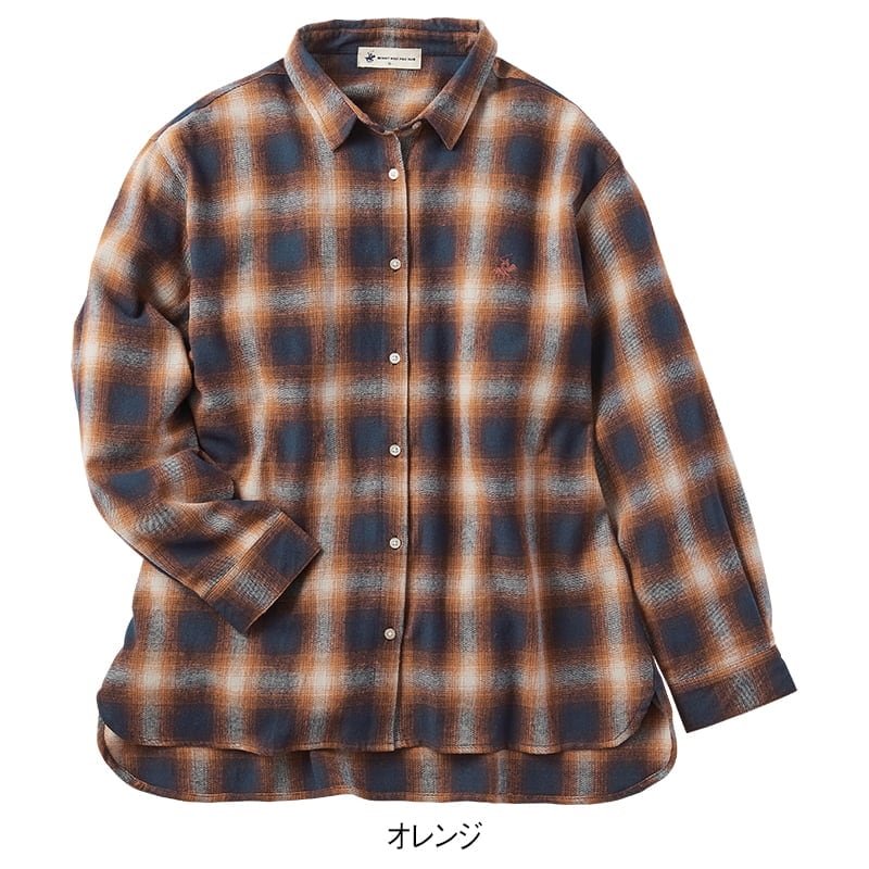 ＜BEVERLY HILLS POLO CLUB＞両面起毛チェックシャツ