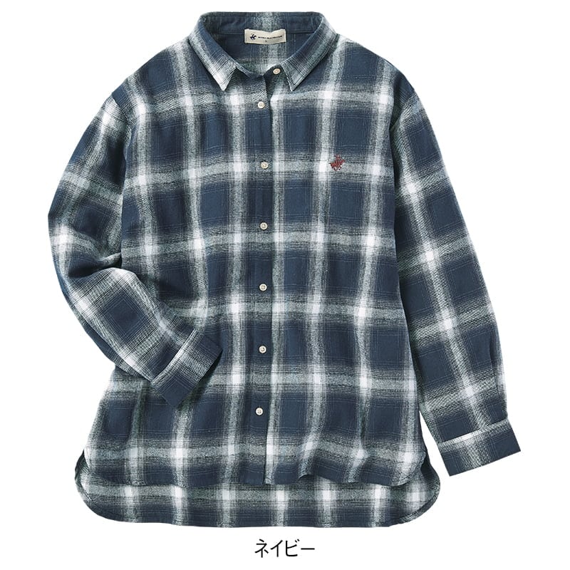 ＜BEVERLY HILLS POLO CLUB＞両面起毛チェックシャツ