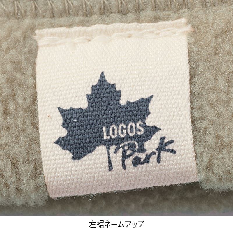 ＜LOGOS Park＞フリース×布帛チュニック