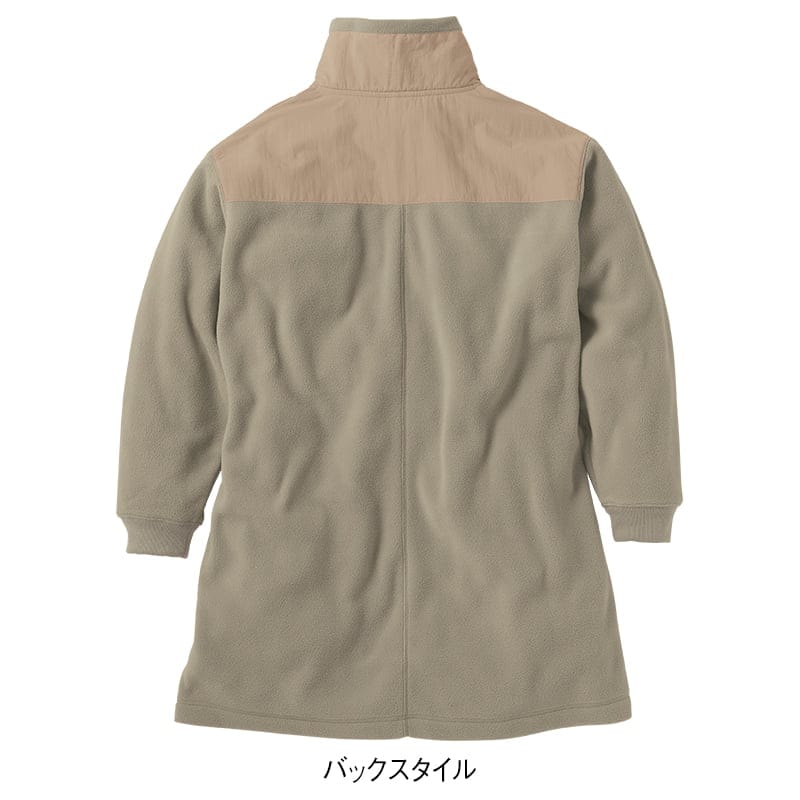 ＜LOGOS Park＞フリース×布帛チュニック