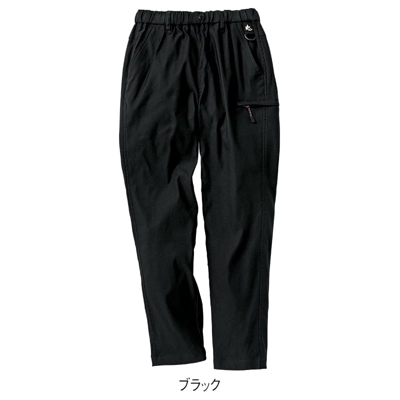 ＜LOGOS Park＞裏起毛ストレッチテーパードパンツ