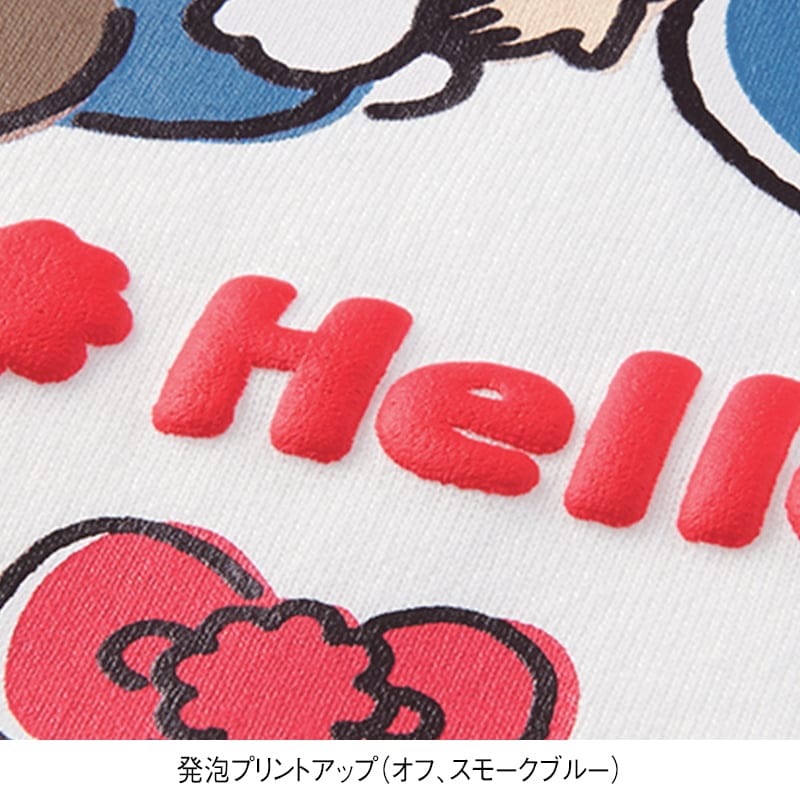 サンリオ - ぺこティー Peko×サンリオキャラクターズ＞天竺7分袖ボックスTシャツ: 訪問