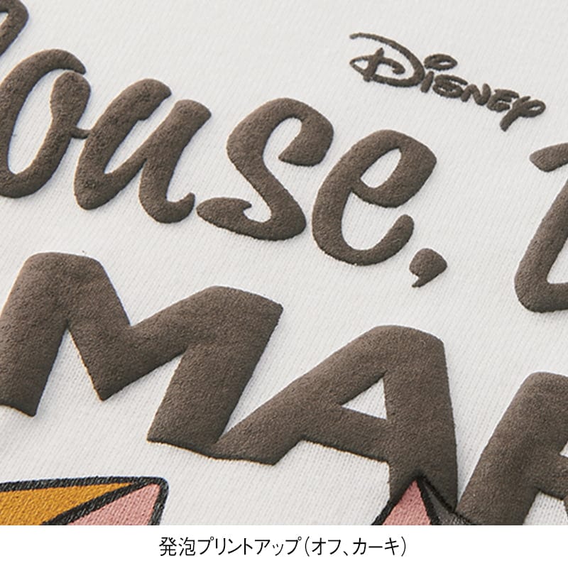 ＜ディズニー＞7分袖天竺ワイドTシャツ