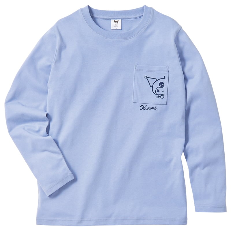 ＜サンリオキャラクターズ＞天竺長袖ポケット付きボックスTシャツ