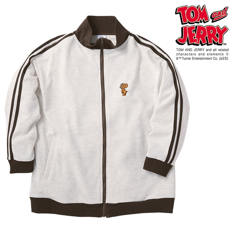 ＜TOM and JERRY＞裏毛トラックジャケット