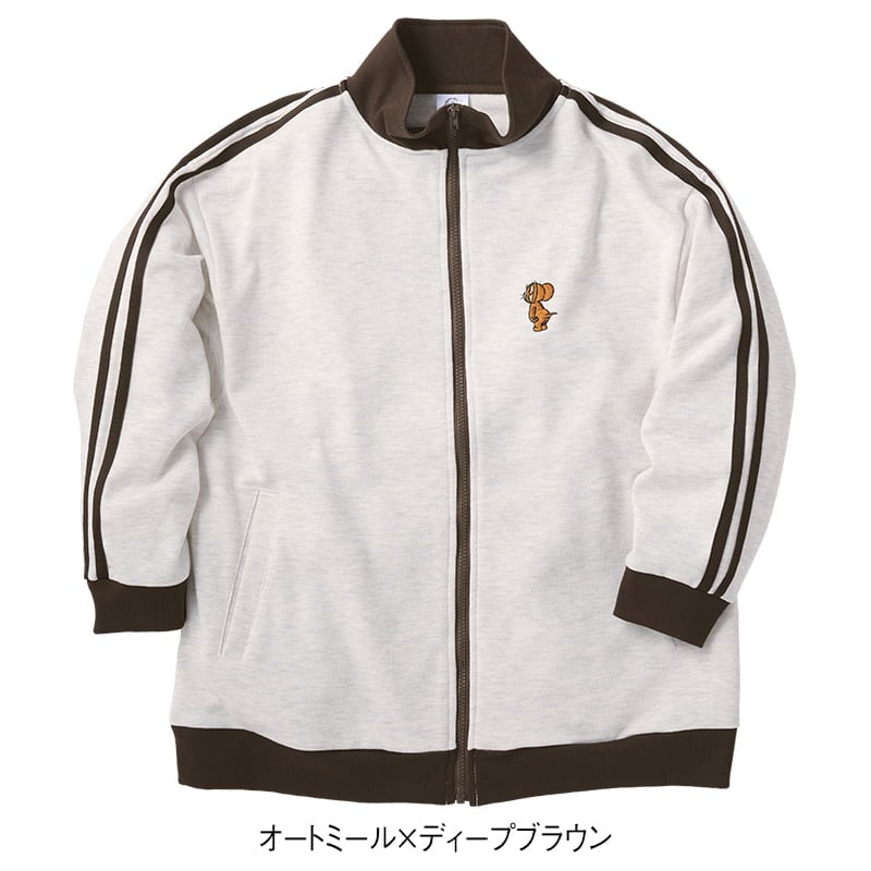 ＜TOM and JERRY＞裏毛トラックジャケット