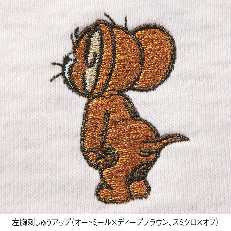 ＜TOM and JERRY＞裏毛トラックジャケット