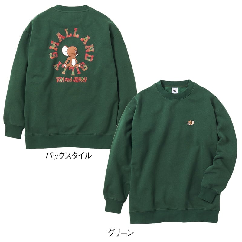 <TOM and JERRY>裏起毛BIGトレーナー