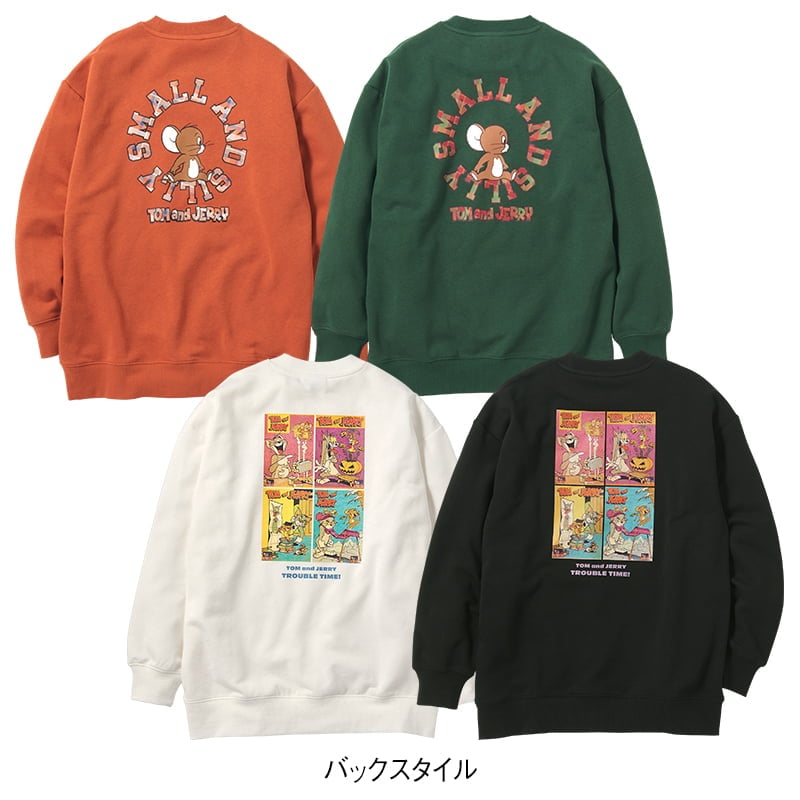 <TOM and JERRY>裏起毛BIGトレーナー