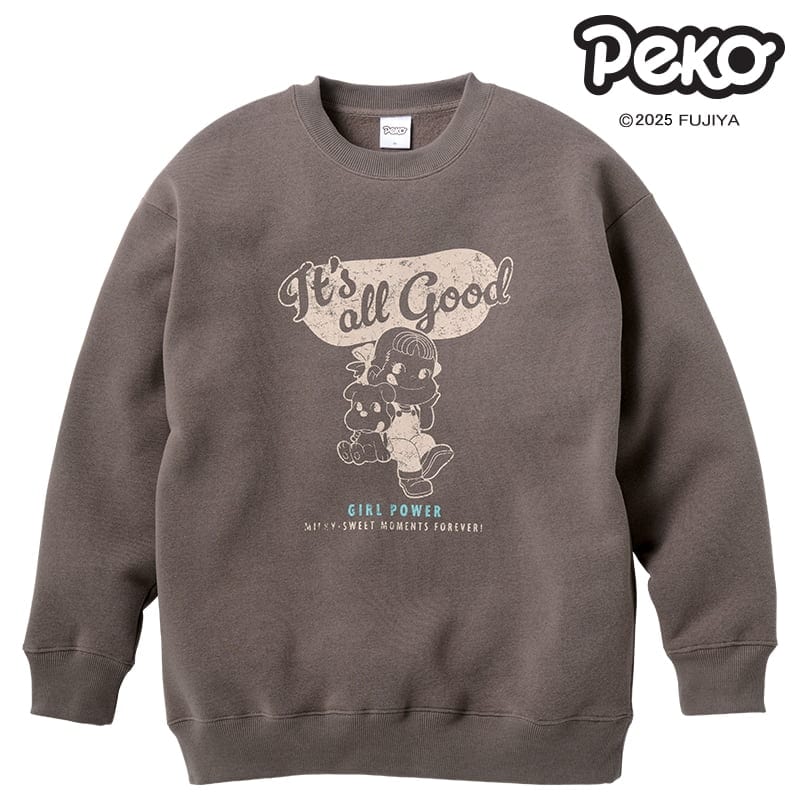 ＜Peko＞裏起毛BIGトレーナー