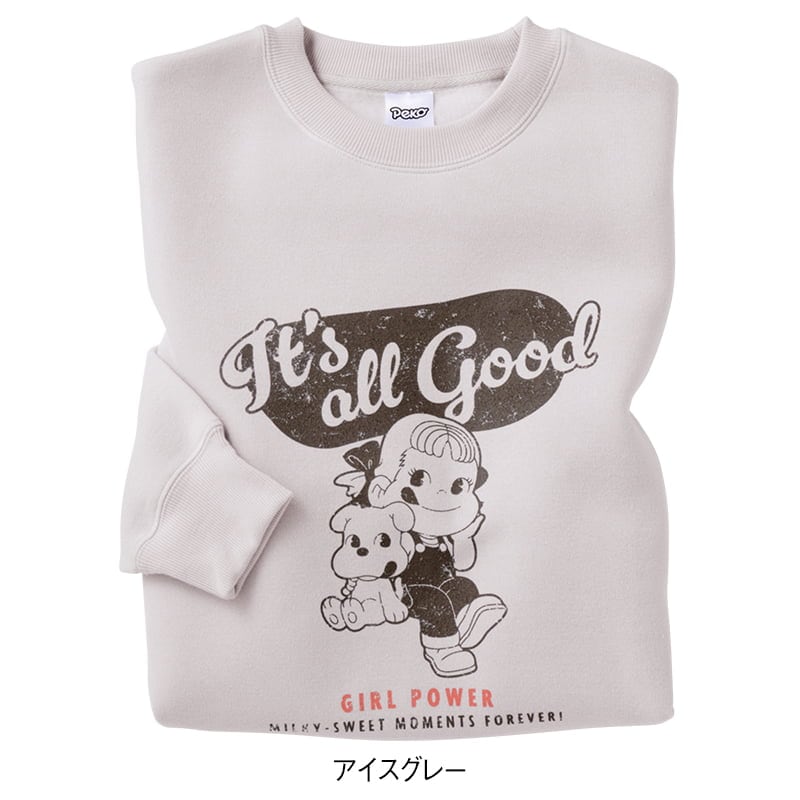 ＜Peko＞裏起毛BIGトレーナー