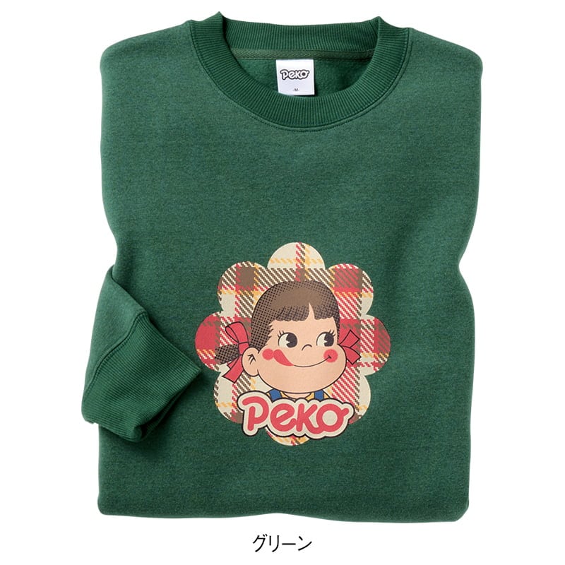 ＜Peko＞裏起毛BIGトレーナー