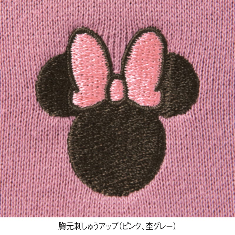 ＜ディズニー＞裏毛サガラ刺繍BIGトレーナー