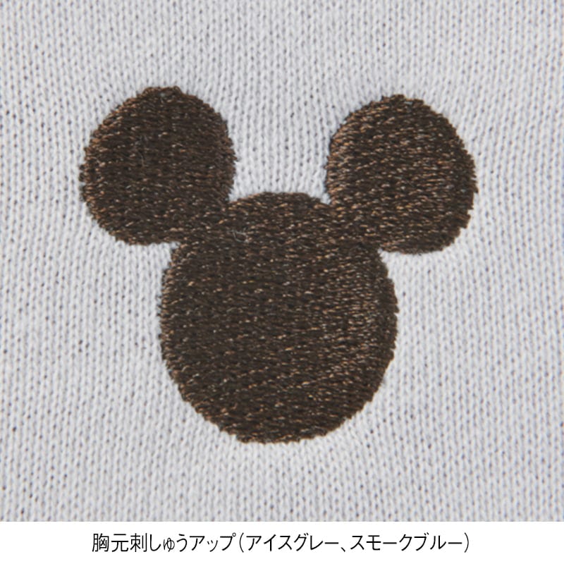 ＜ディズニー＞裏毛サガラ刺繍BIGトレーナー