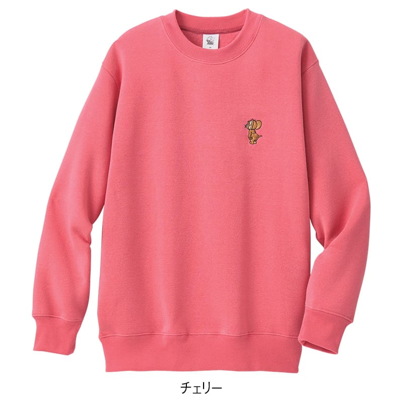 <TOM and JERRY>裏起毛サガラ刺繍ボックストレーナー