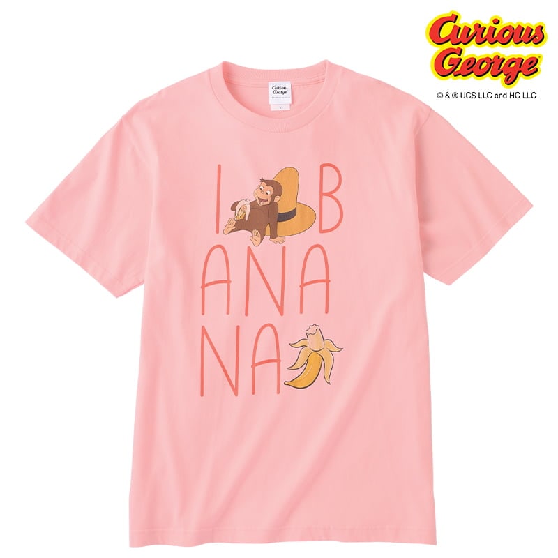 ＜おさるのジョージ＞半袖Tシャツ