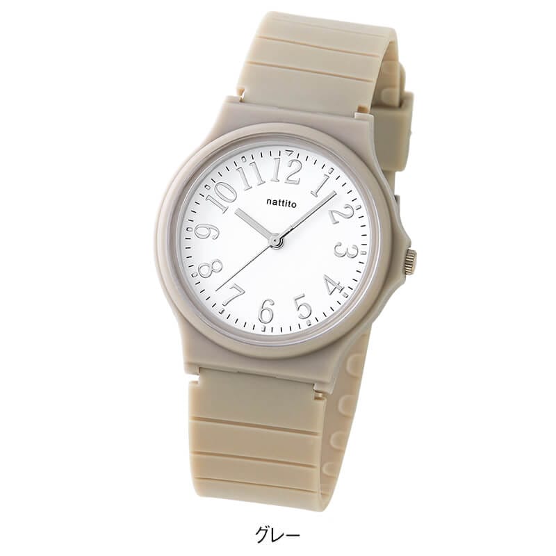 カジュアルシリコンウォッチ