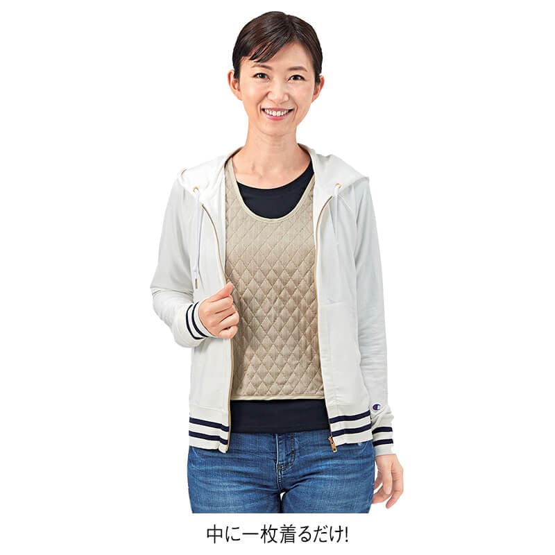 蓄熱キルトインナーベスト