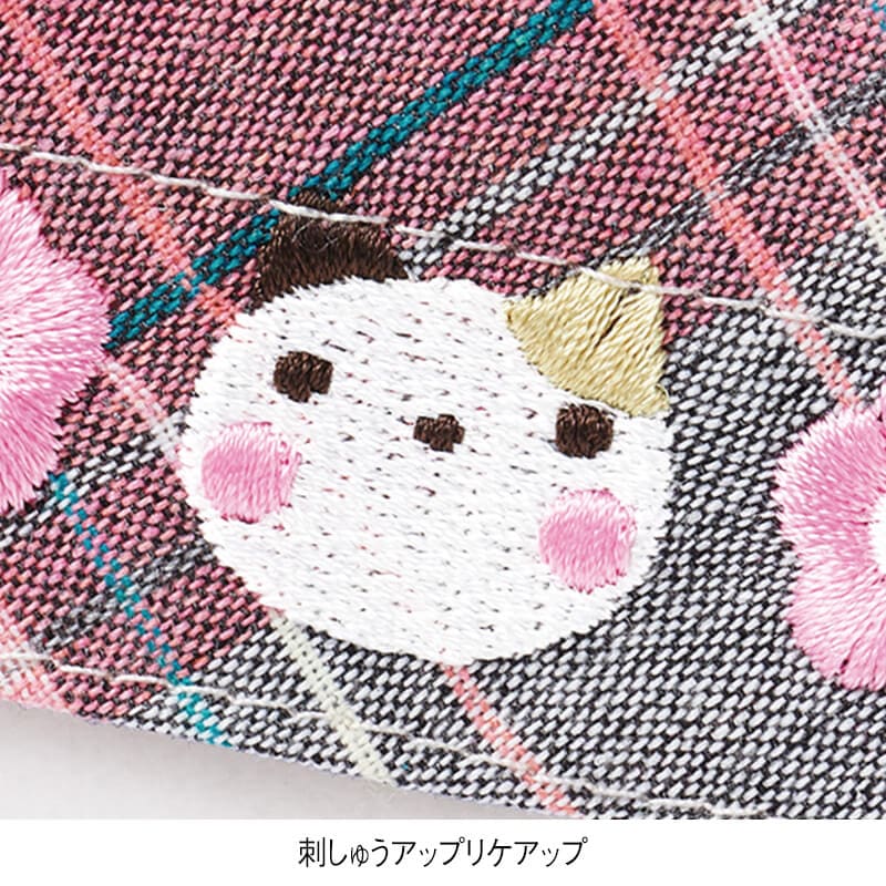 ねこフラワーランチキャップ