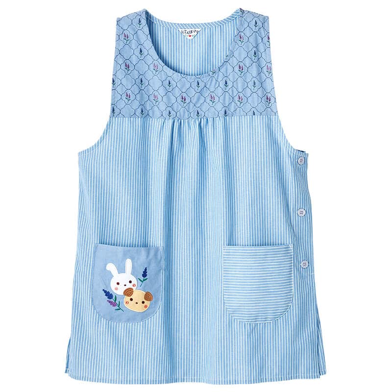 くまのがっこう＞ジャッキー＆チャッキー切替えエプロン