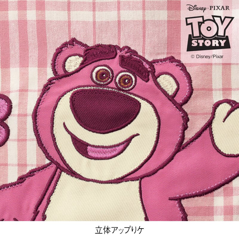 ＜トイ・ストーリー＞ロッツォ/チェック柄エプロン
