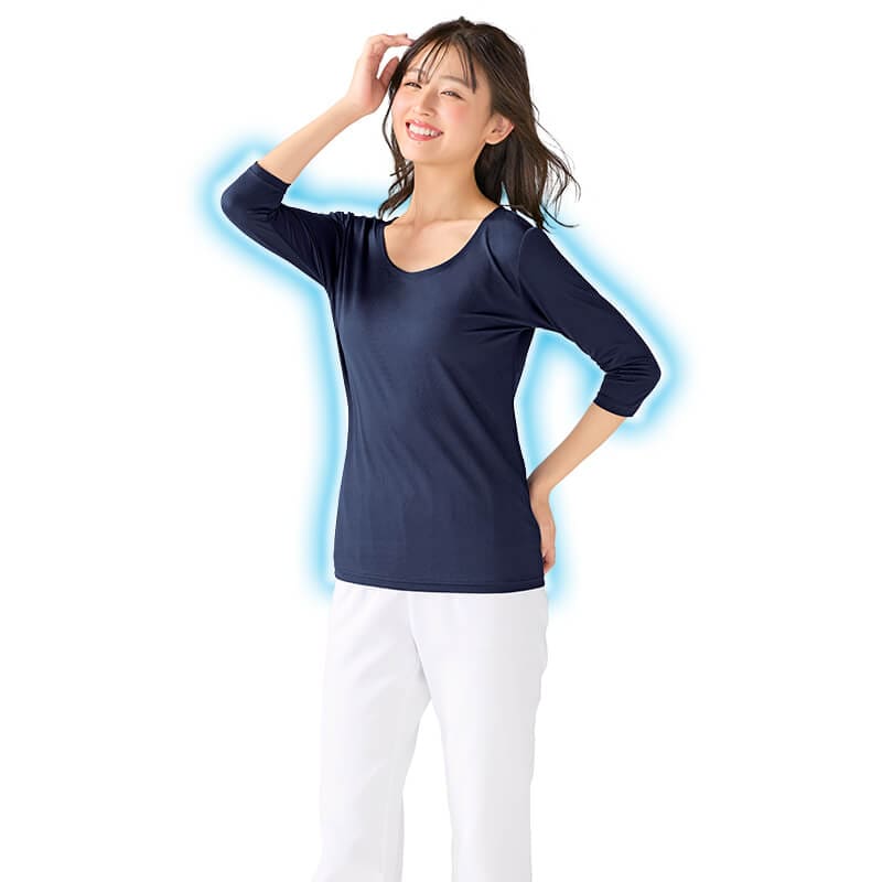 ＜ICE KEEP＞汗をかくほどにひんやりメッシュスクラブインナー