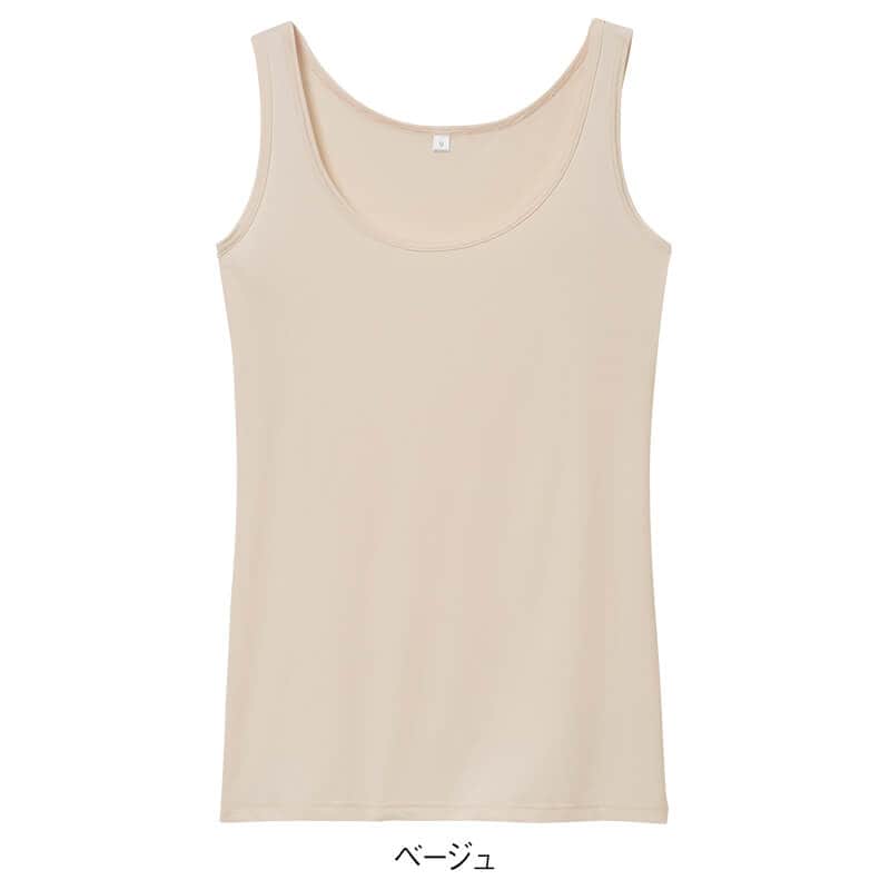 ＜涼活クール＞接触冷感クールノースリーブインナー
