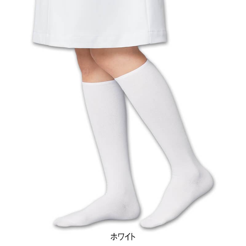 日本製ムレにくいシルク混着圧ソックス