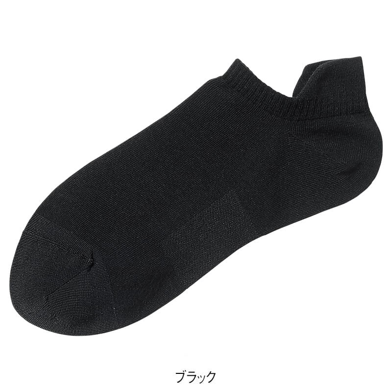 ＜アセドロン＞スパっとシューズ対応吸放湿消臭スニーカー丈ソックス