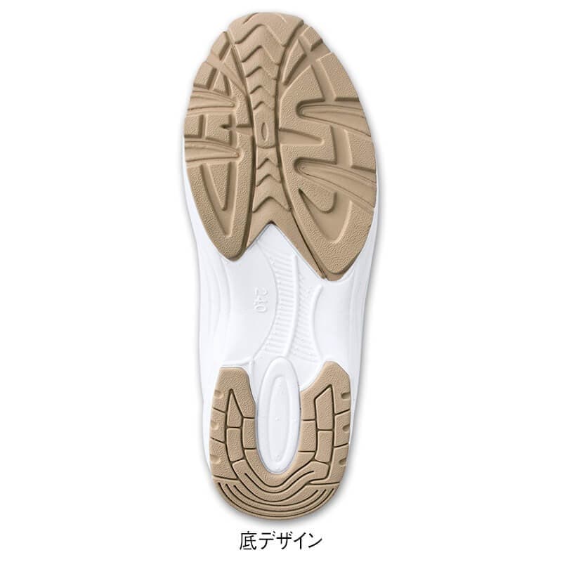 ＜ディズニー＞幅広4E軽量ゴム紐スニーカー