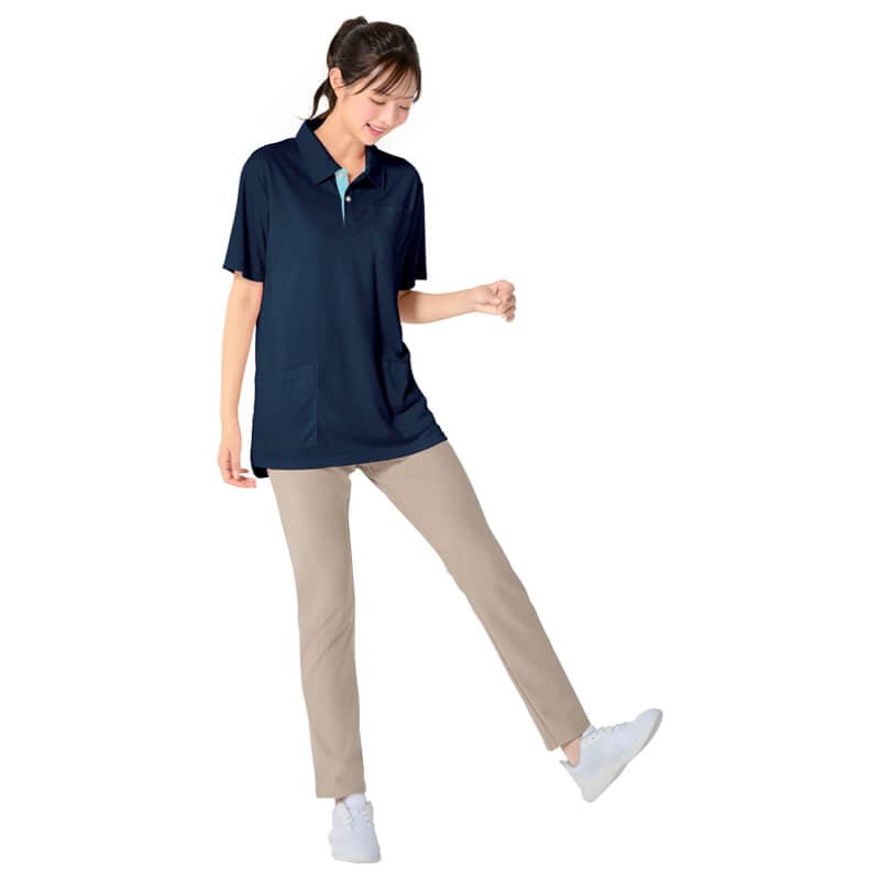 速乾！さらさら裏メッシュストレートパンツ