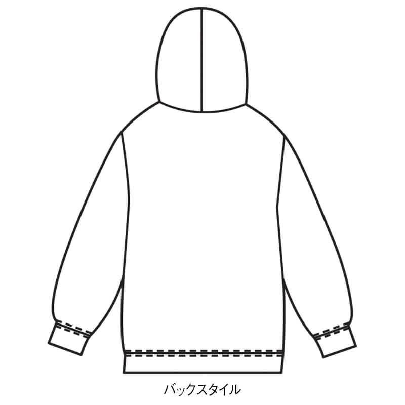 ＜moz＞吸水速乾 UVジップパーカー