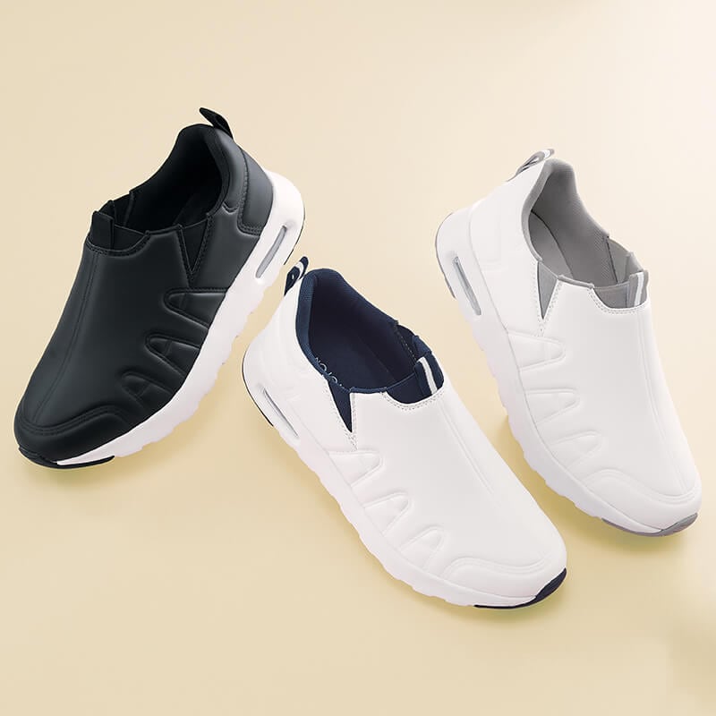 軽くて動きやすい！サイドゴムエアーシューズ