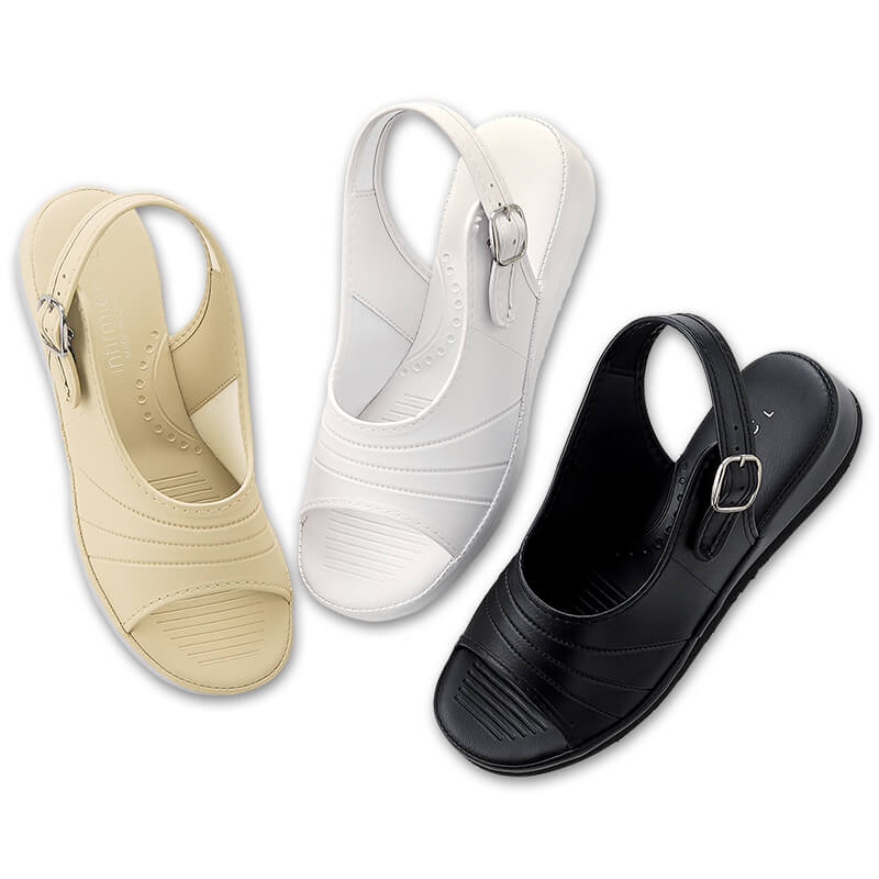 バックバンドナースサンダル