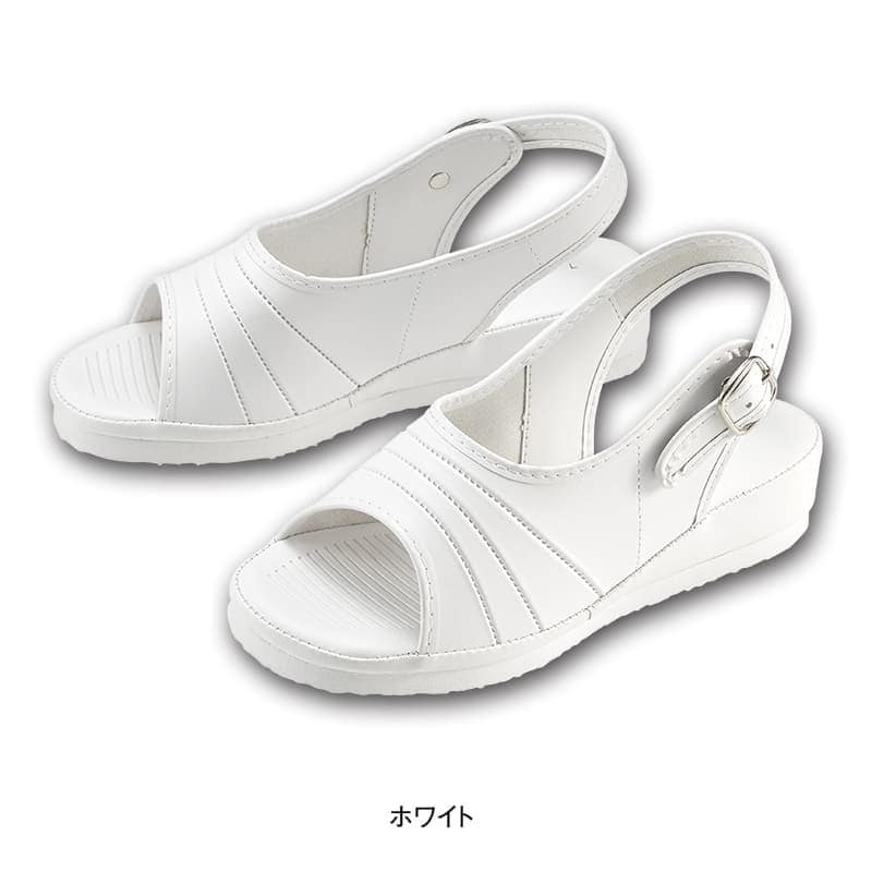 バックバンドナースサンダル