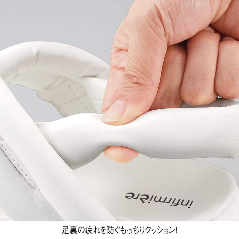 もこもこクロスベルトエアーエアーサンダル