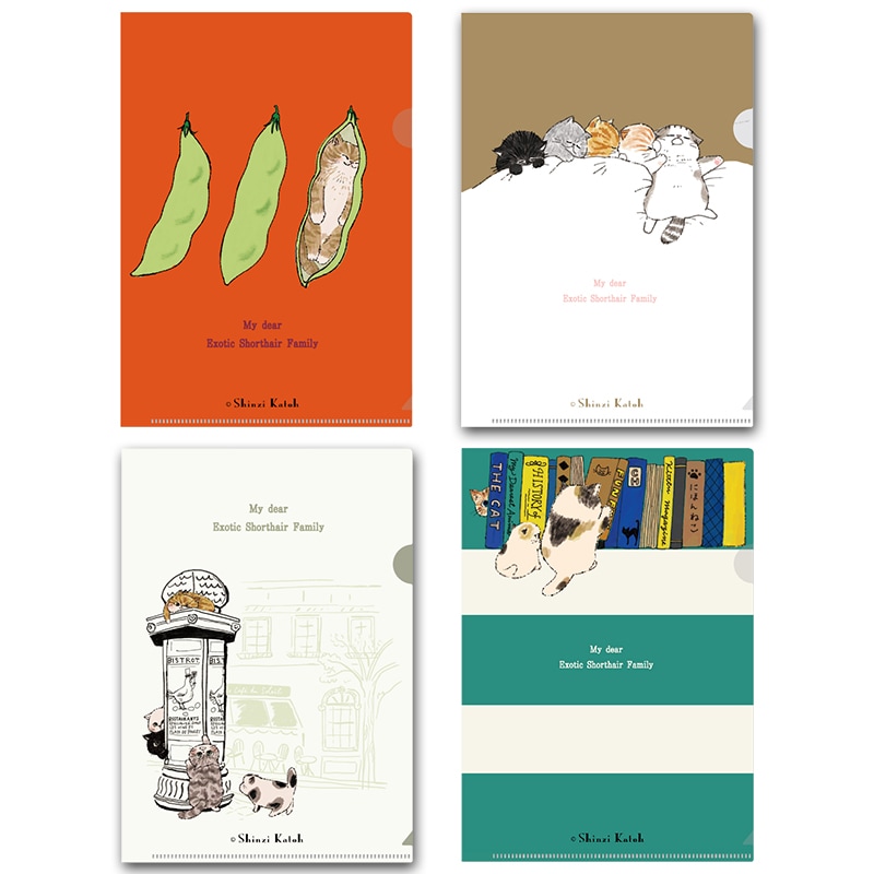 MY DEAR CATS A5クリアファイル